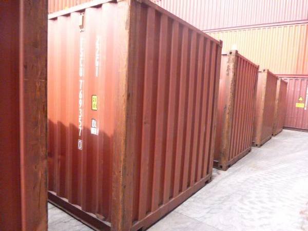 What are the most common steel shipping containers for sale?