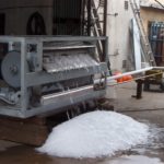 Commercial ice machine for industry